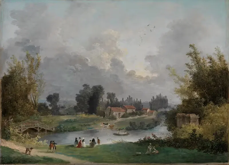Parklandschaft — Hubert Robert