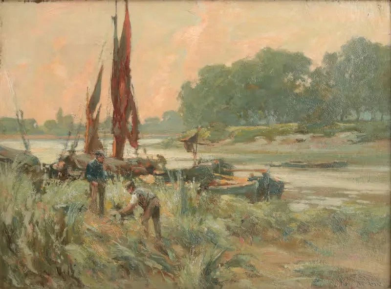 Clearing the Reeds by Joe Milne — digital art print download