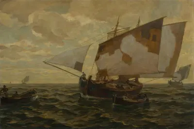 Трабакколо by Людвиг Дилл, 1905 — digital art print download