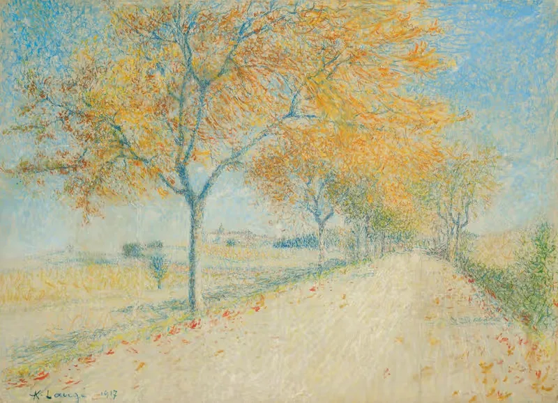 Дорога к Кайло by Ахилле Ложе, 1917 — digital art print download