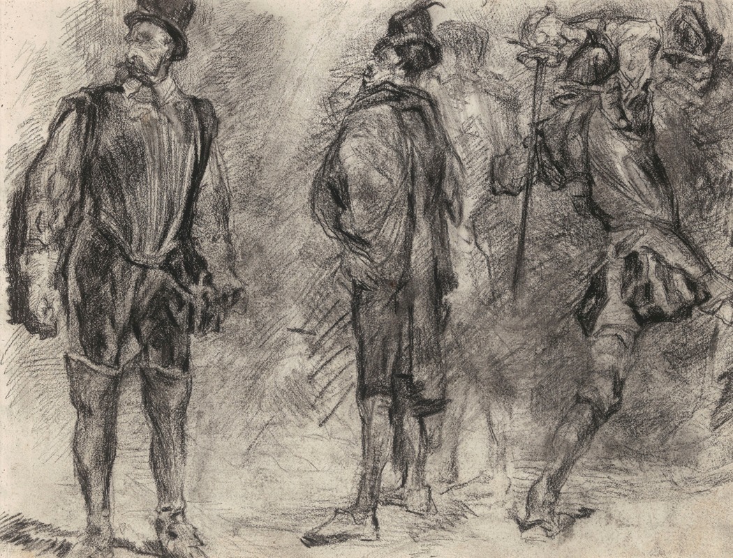 Don Quixote by James Ensor — digital art print download