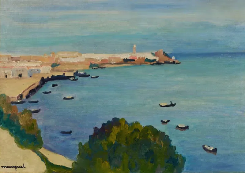 Касба Оудайя by Альбер Марке, 1935 — digital art print download