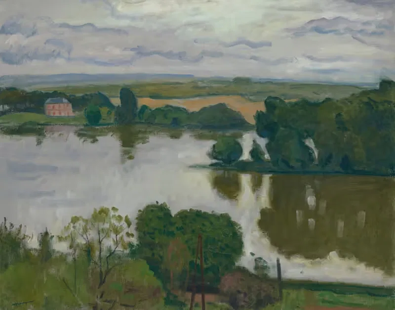 Мерикурт, дом шлюзников by Альбер Марке, 1937 — digital art print download