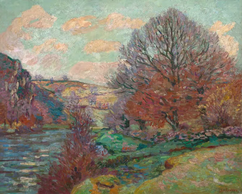 Скала Эхо, Крозан by Арман Гийомэн, 1910 — digital art print download