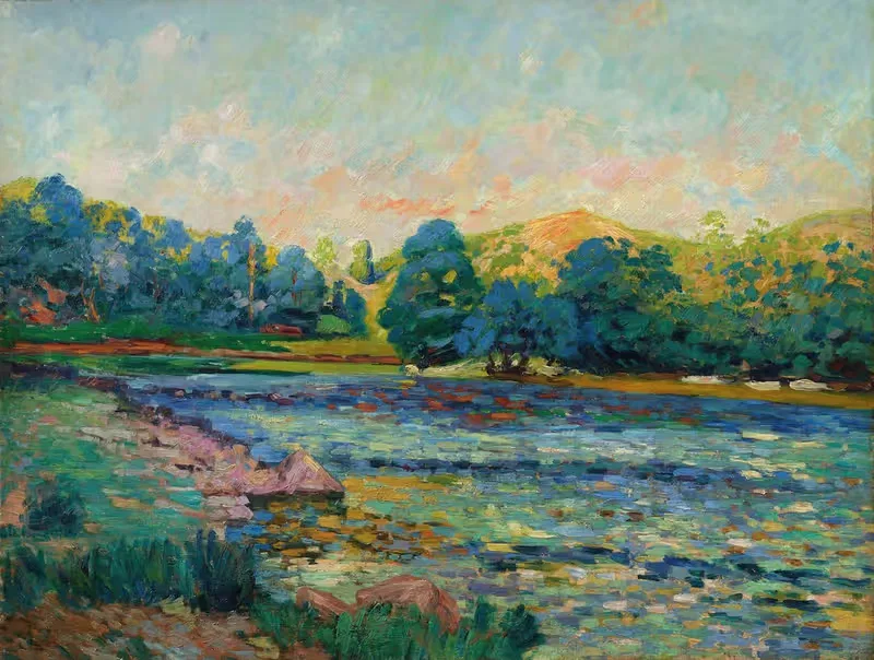 Bords de rivière by Armand Guillaumin — digital art print download