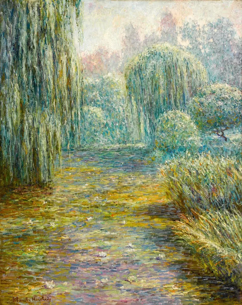 Сад в Живерни by Бланш Ошеде-Моне — digital art print download