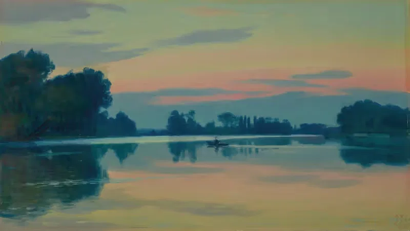 Берег реки by Шарль Гийо, 1897 — digital art print download