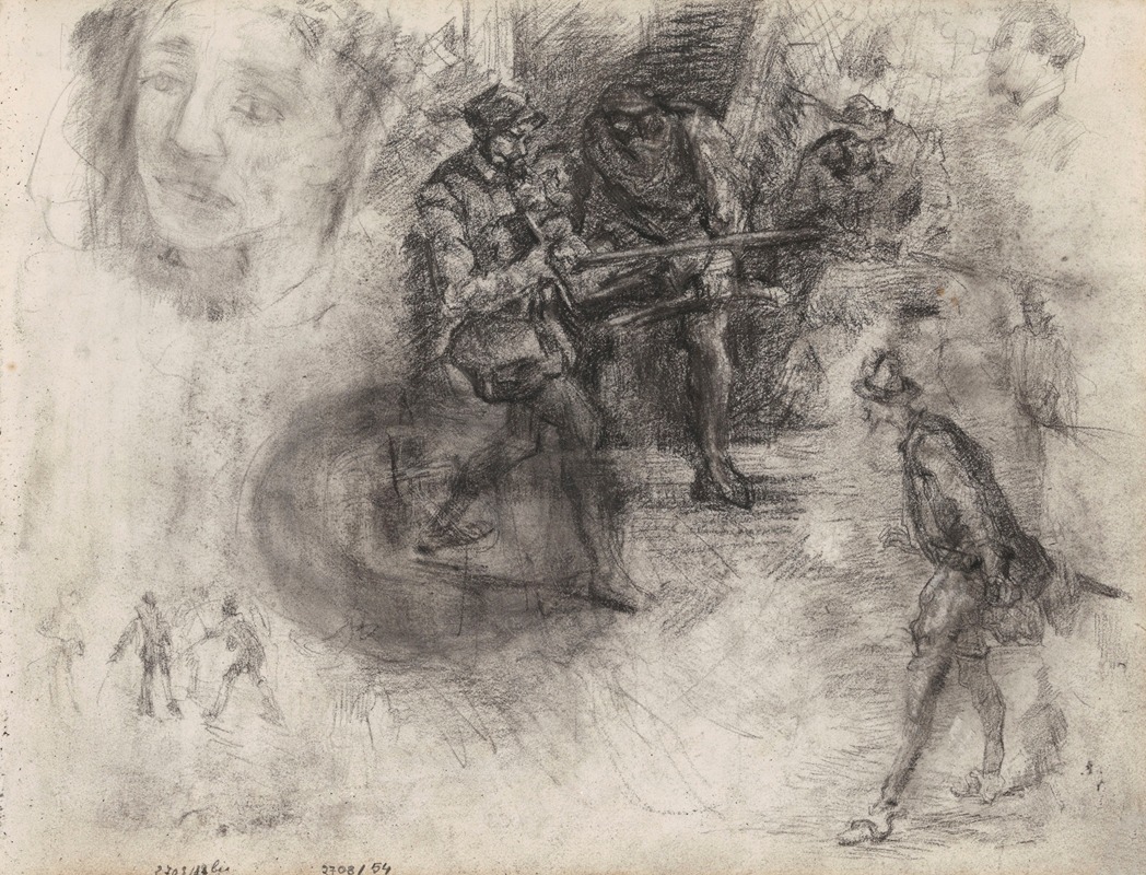 Don Quixote by James Ensor — digital art print download