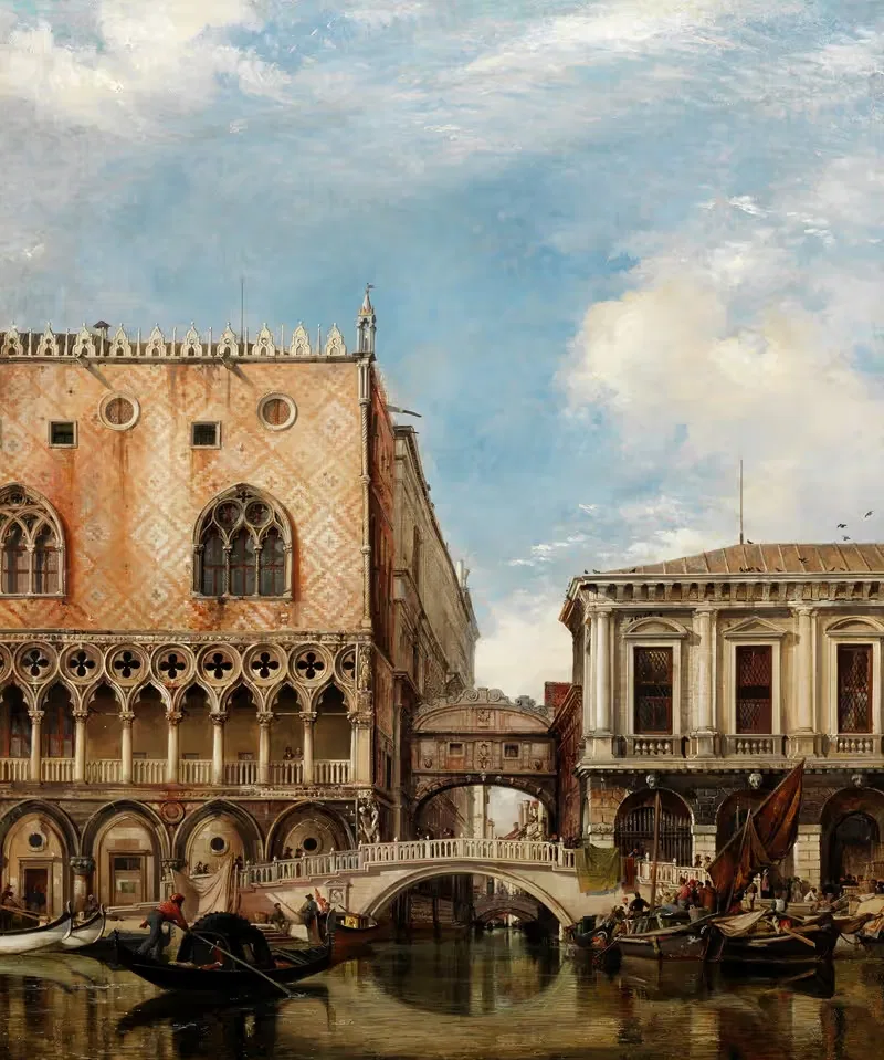 Bridge of Sighs, Venice — Edward William Cooke