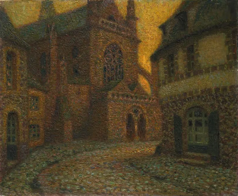 Церковь, Трегье by Анри Ле Сиданер, 1913 — digital art print download