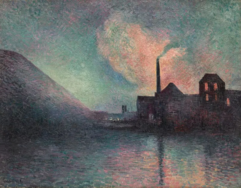 Куийе, ночь by Максимильен Люс, 1896 — digital art print download
