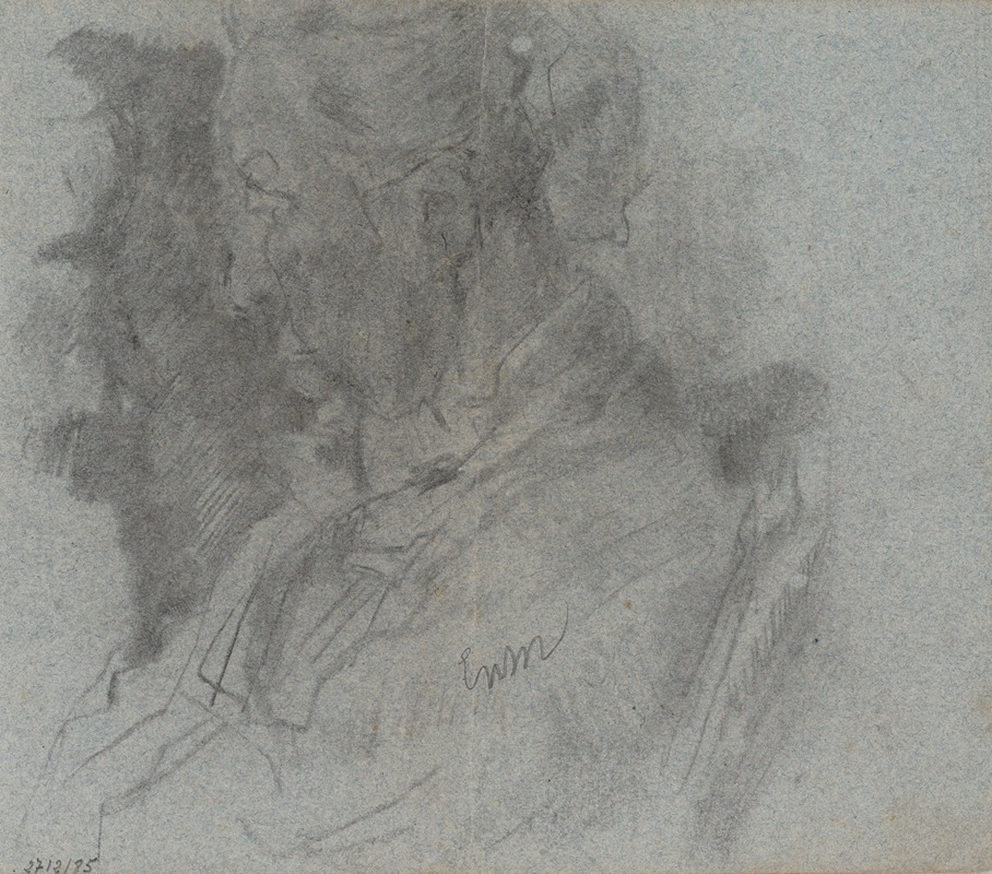 Ensor's Mother by Джеймс Энсор, 1879-1880 — digital art print download