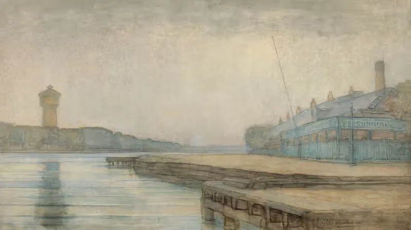 Amstel, Café ‘t Vissertje II — Piet Mondrian
