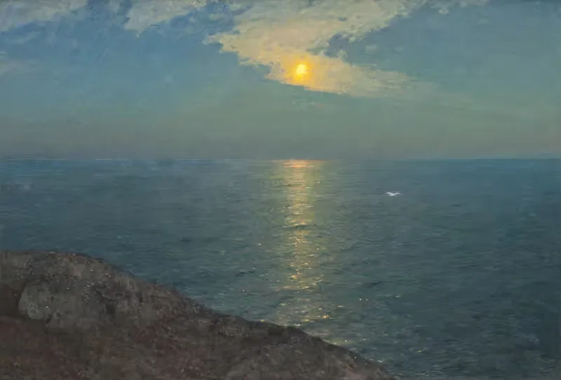 У моря by Альфред Бергстрём, 1905 — digital art print download