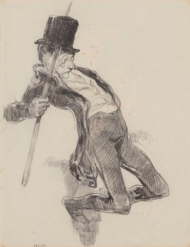 Fisherman Falling in the Water — James Ensor