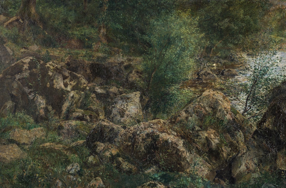 Прохлада by Эрнст Йозефсон, 1886 — digital art print download