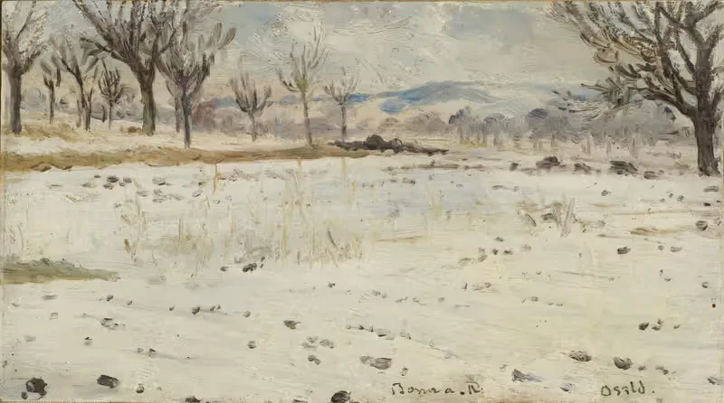 Bonn am Rhein. Winter Landscape — Helmer Osslund