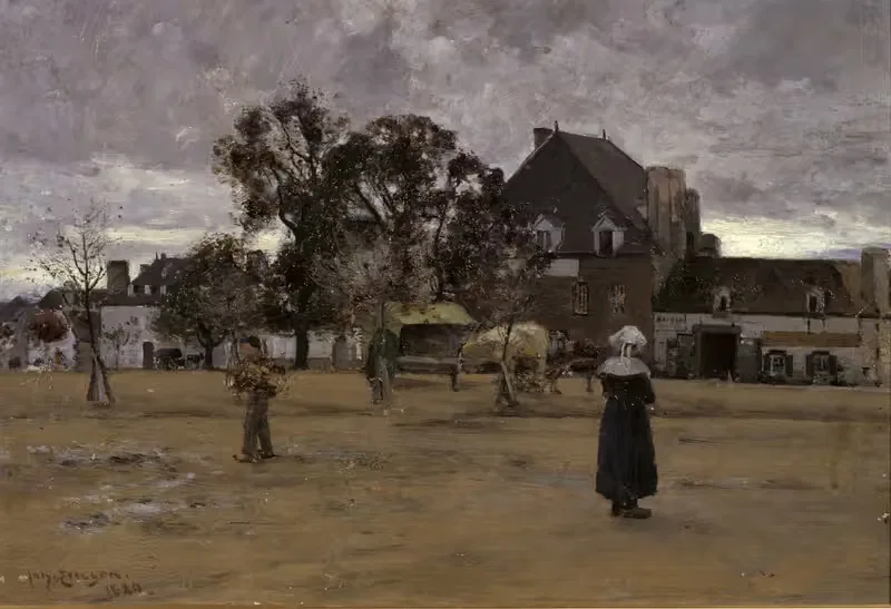 The Market Place, Concarneau — Johan Ericson