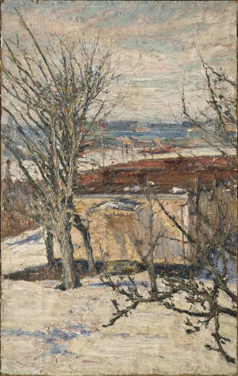 Садовый павильон в Скансене by Карл Норстрём, 1889 — digital art print download