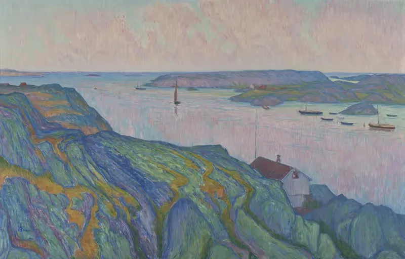 Kyrkesund by Karl Nordström, 1911 — digital art print download