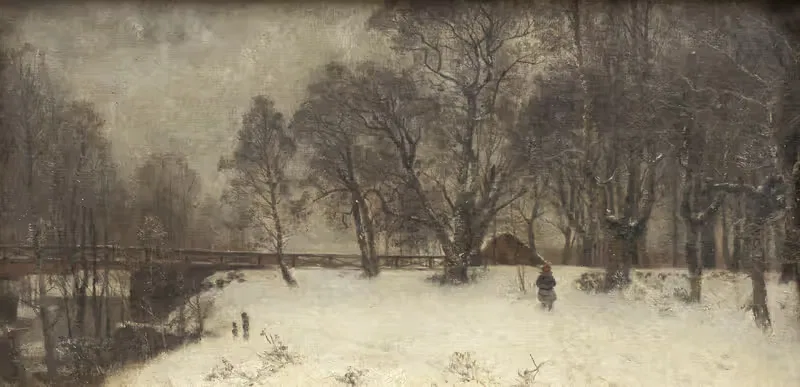 Landscape at Skedevi by Oscar Törnå, 1880 — digital art print download