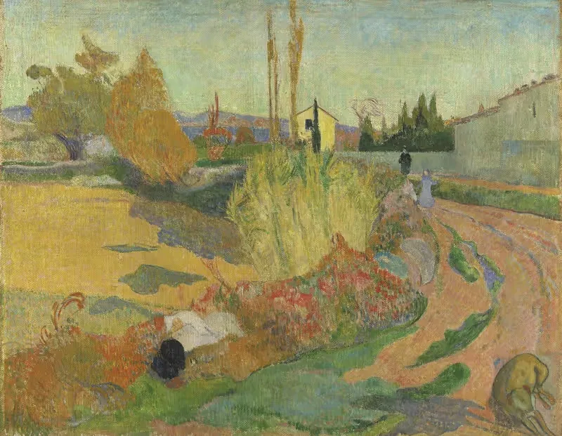 У Арля, или Мас д'Арль by Поль Гоген, 1888 — digital art print download