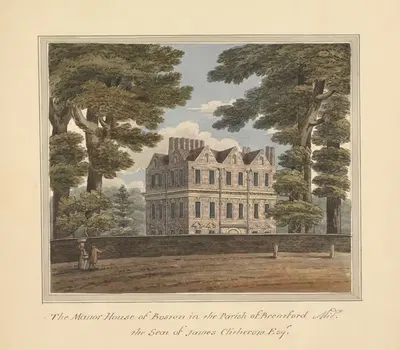 Boston Manor, Brentford, Middlesex by Charles Tomkins — digital art print download