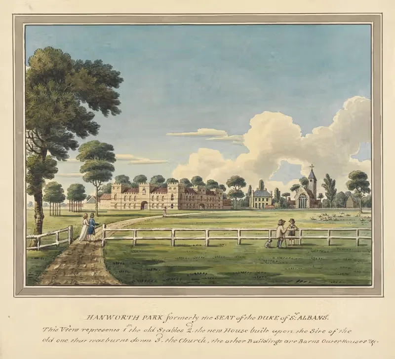 Hanworth Park, Middlesex by Charles Tomkins — digital art print download