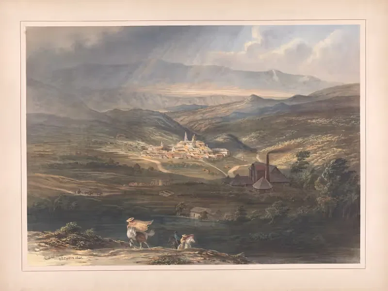 Виды Эгертон в Мексике Пл.07 by Даниэль Томас Эгертон, 1840 — digital art print download
