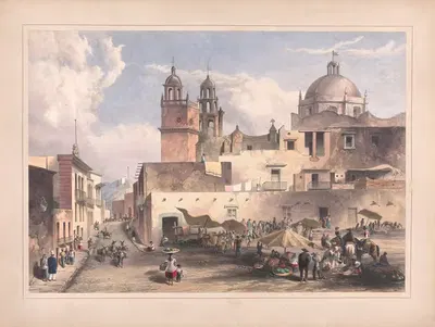 Виды Эгертон в Мексике, пл.09 by Даниэль Томас Эгертон, 1840 — digital art print download