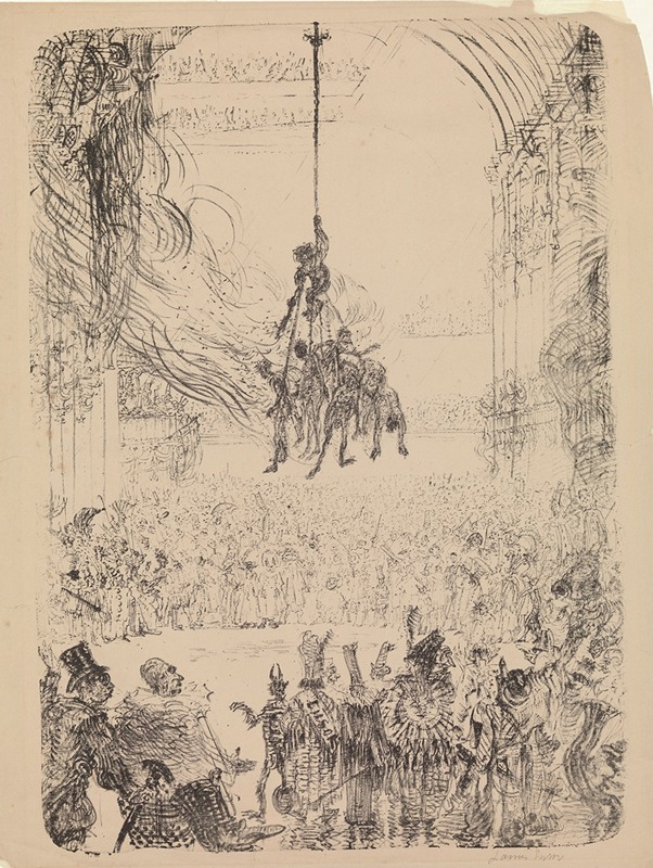 Hop-Frog's Revenge by Джеймс Энсор, 1885 — digital art print download