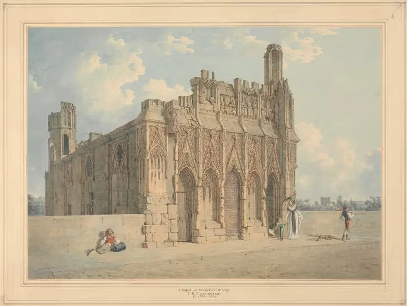 The Chapel at Wakefield Bridge, Yorkshire — Thomas Richard Underwood