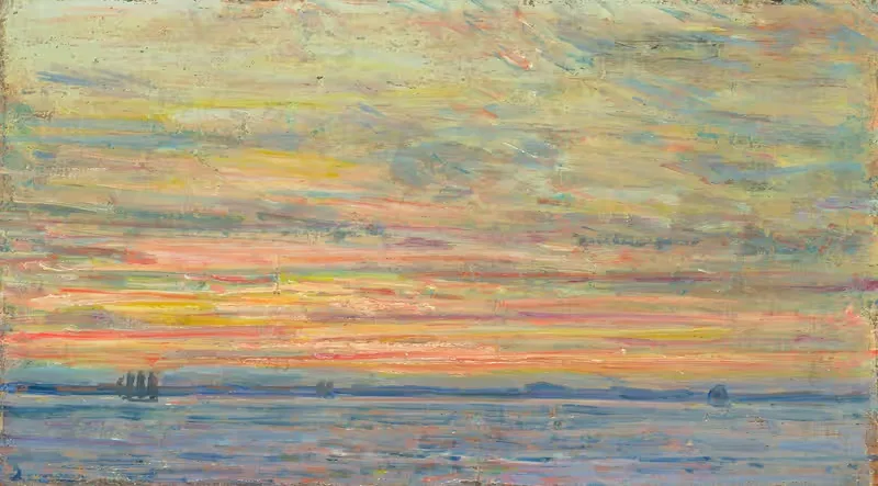 Evening (Isles of Shoals) — Childe Hassam