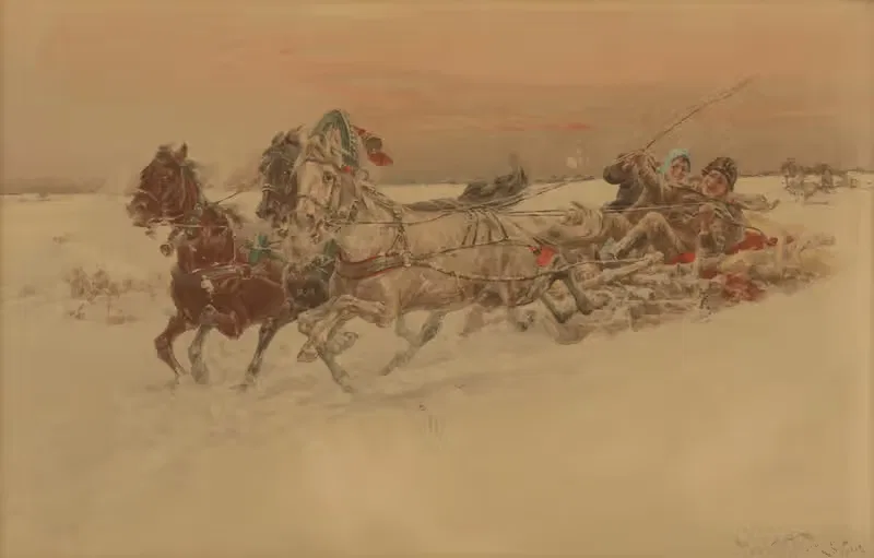 Болгарское трио by Ярослав Вешин — digital art print download