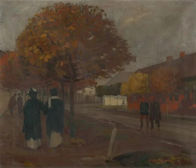 Na prechádzke by Jozef Teodor Mousson, 1914–1918 — digital art print download
