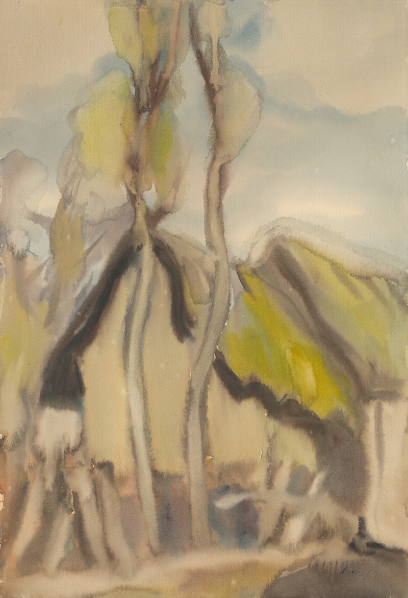 Коттедж by Золо Палугай, 1929–1930 — digital art print download
