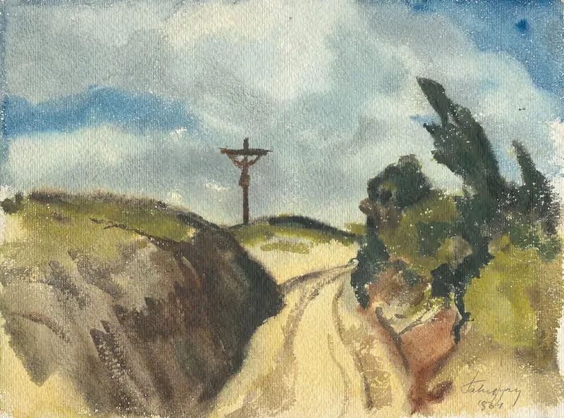 Hlboká Road by Zolo Palugyay, 1931 — digital art print download
