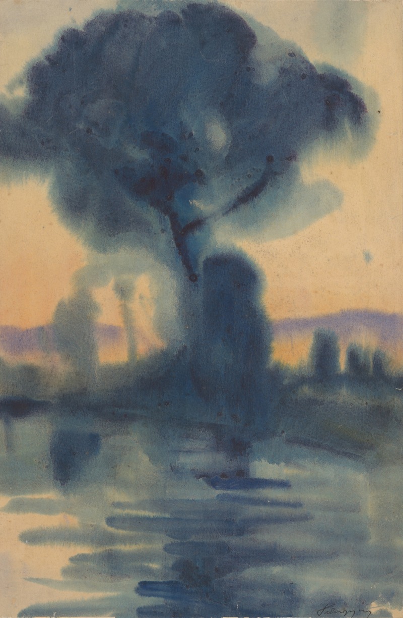 Берег реки by Золо Палугай, 1925–1933 — digital art print download