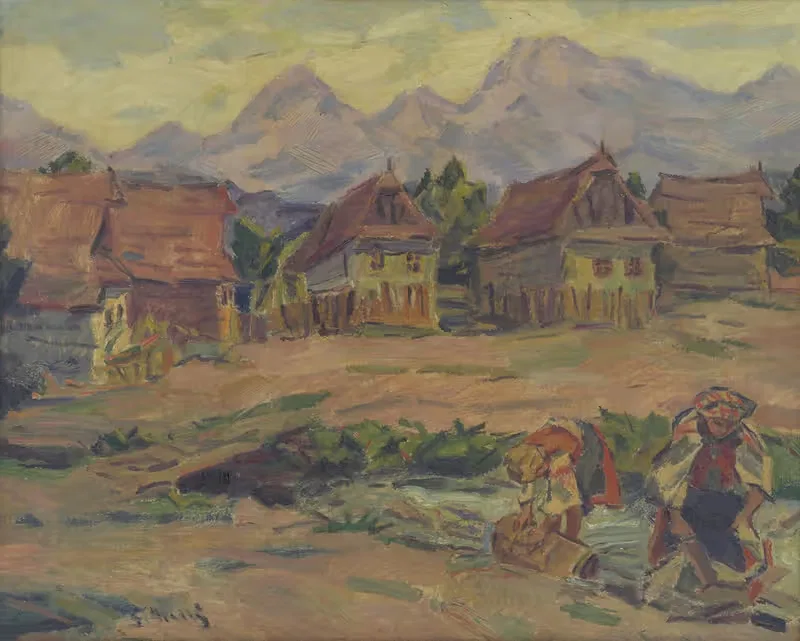 На ручье под Татрами by Густав Мальи, 1930–1935 — digital art print download