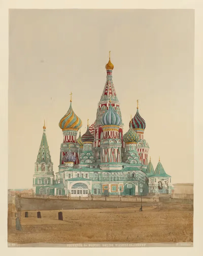 Tserkov' Vasiliia Blazhennago — J. Daziaro