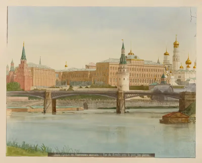 Vid Kremlia s Kamennym mostom — J. Daziaro