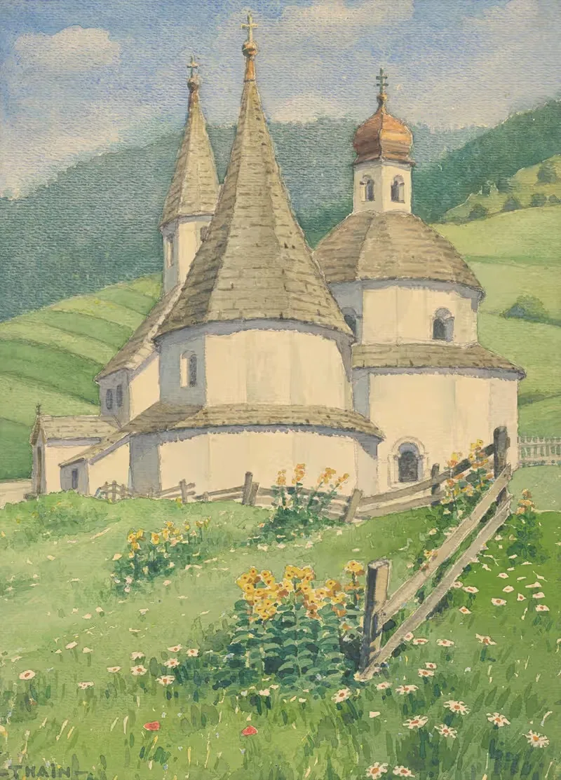 Гробница в Иннинхене by Ян Тейн, 1941 — digital art print download