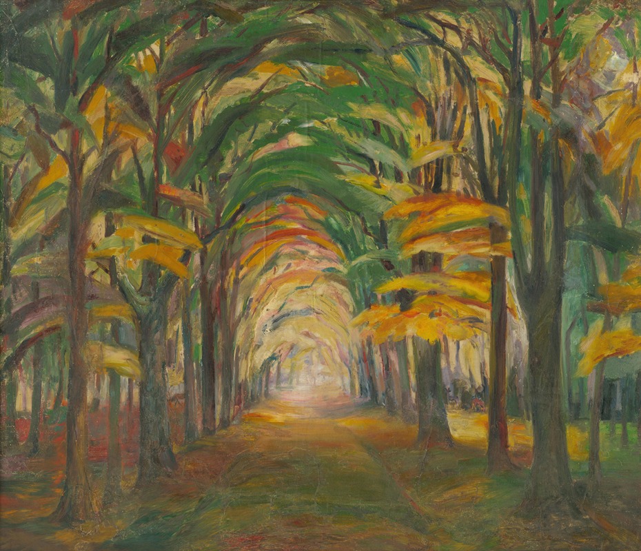 Аллея by Карой Керншток, 1923–1928 — digital art print download