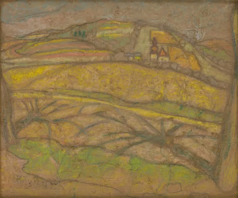 Кальвария при Кошицах by Константин Ковари-Качмарик, 1910–1916 — digital art print download