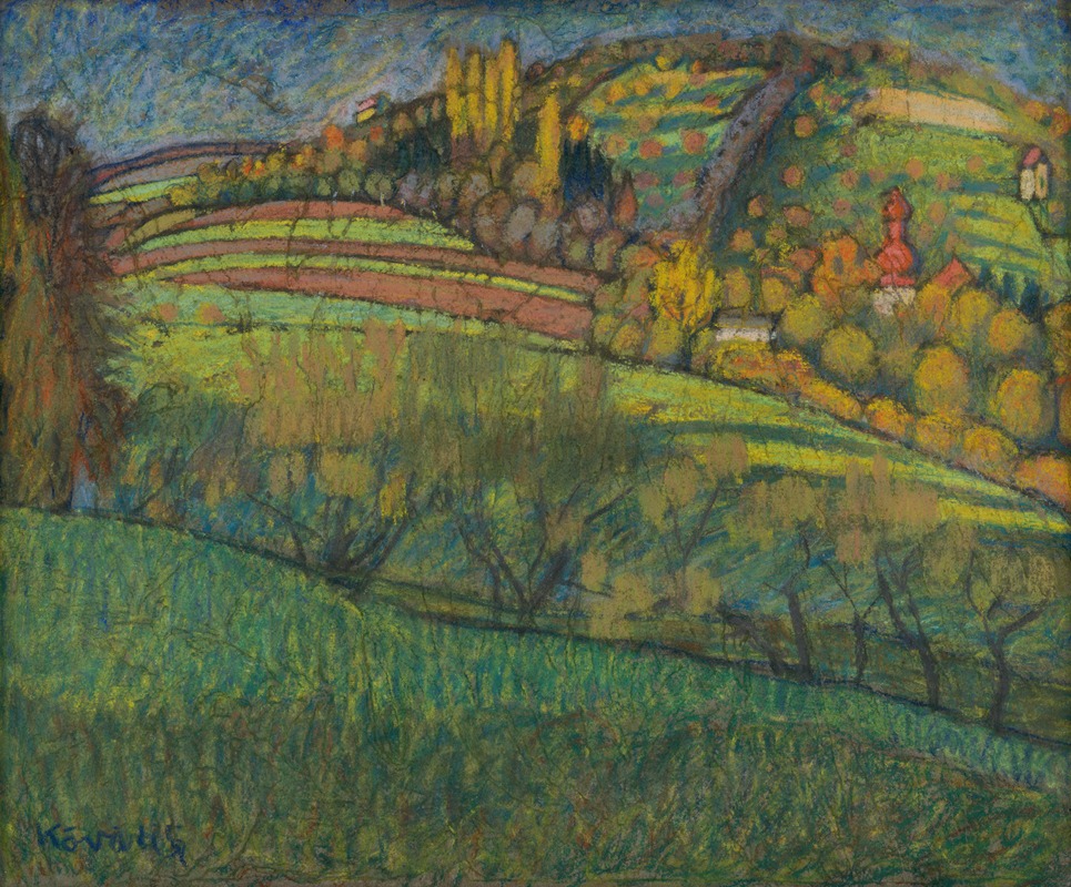 Калвария by Константин Ковари-Качмарик, 1910–1914 — digital art print download