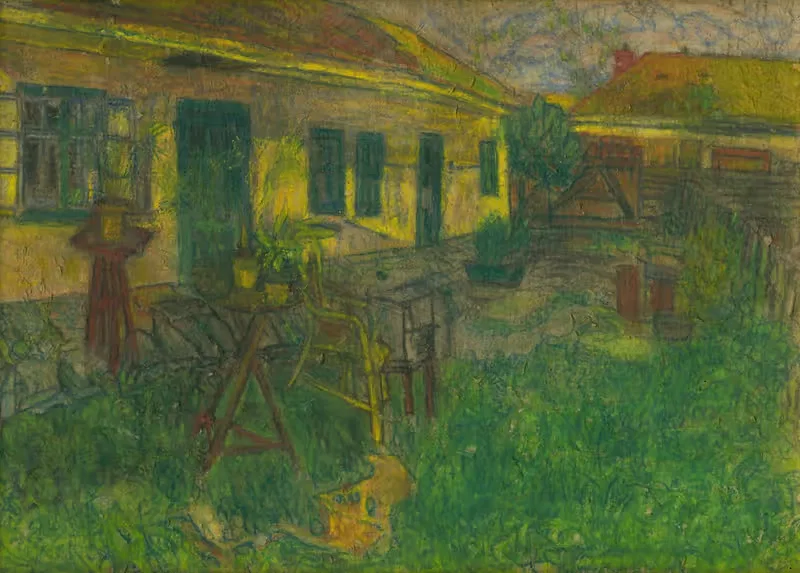 Родной дом художника by Константин Ковари-Качмарик, 1911–1912 — digital art print download