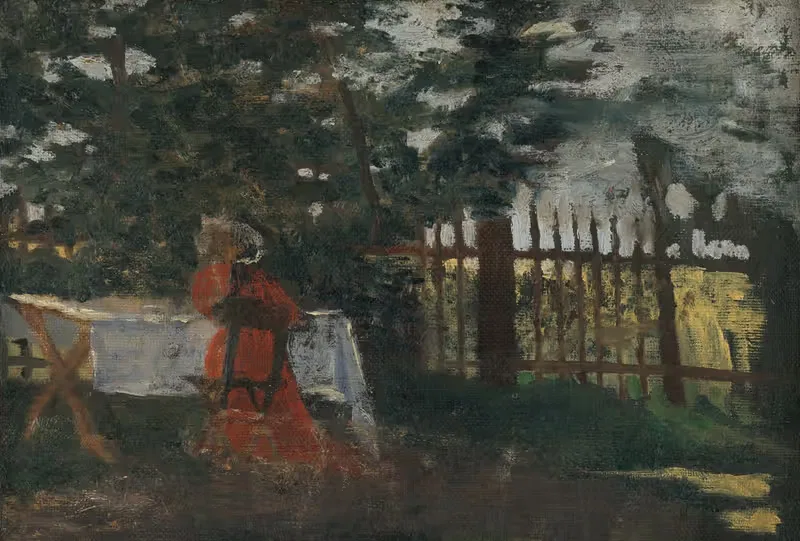 В саду by Константин Ковари-Качмарик, 1905–1910 — digital art print download