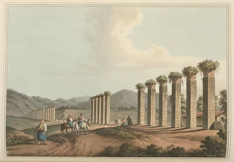 Акведук рядом с Эфесом by Луиджи Майер, 1810 — digital art print download