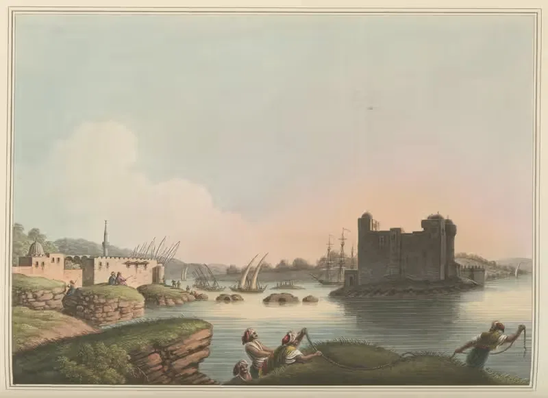Port of Latachia — Luigi Mayer
