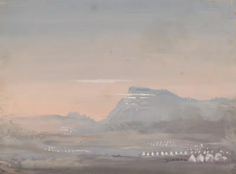 Гора Лук-аут, Теннесси, осень 1863 — Адольф Мецнер